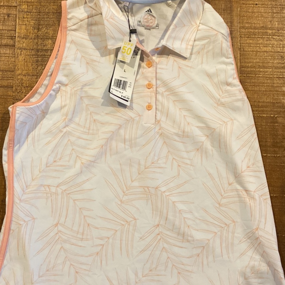 Womens sz large adidas golf top